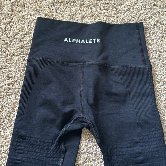 *Like New* Alphalete Black Leggings (S) - Picture 3 of 3